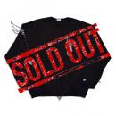 DEADLY DOLL black zebra crewneck