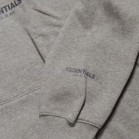ESSENTIALS PULLOVER HOODIE DARK HEATHER OATMEAL