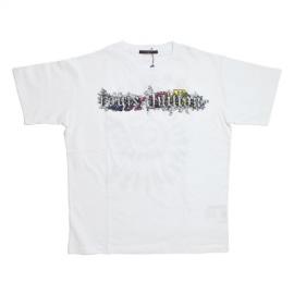 SPIRAL BACK PRINTED T-SHIRT