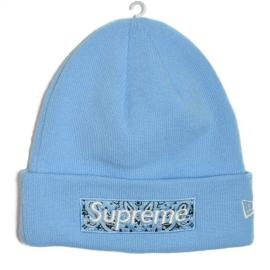 New Era® Box Logo Beanie Light Blue