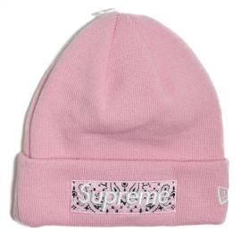 New Era® Box Logo Beanie Pink
