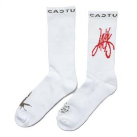 REVERSE JACK SOCKS WHITE
