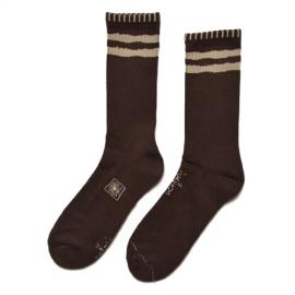 REVERSE JACK SOCKS BROWN