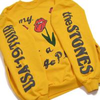 Rolling Stones No Filter Tour Sweatshirt Gold