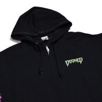 DEADLY DOLL modern love zip up