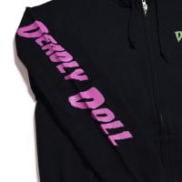 DEADLY DOLL modern love zip up