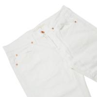 SLIM FIT WHITE 5 POCKETS WHITE