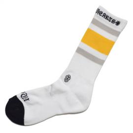 Classic Stripe Socks - Yellow / Grey