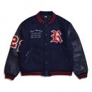 NAVY ROTTWEILER VARSITY JACKET