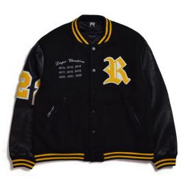 BLACK ROTTWEILER VARSITY JACKET