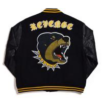 BLACK ROTTWEILER VARSITY JACKET