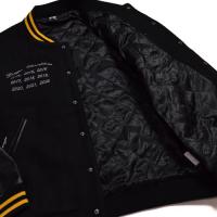 BLACK ROTTWEILER VARSITY JACKET