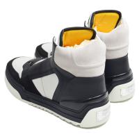 SUEDE PANEL HI TOP SNEAKERS