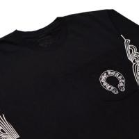 Horseshoe & Floral Cross Logo L/S T-Shirt