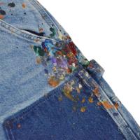 La Flare Panelled Denim Pants