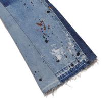 La Flare Panelled Denim Pants