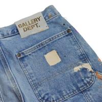 La Flare Panelled Denim Pants