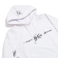 I F*CKIN LUV HUMANS HOODIE