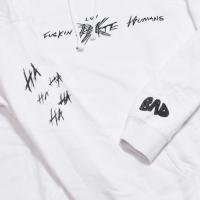 I F*CKIN LUV HUMANS HOODIE