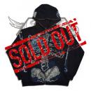 FOR FRAGMENT SKELETON GRAFFITI FULL ZIP HOODIE