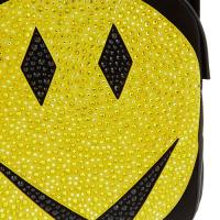 VELOURBO SWAROVSKI SMILEY FACE BACKPACK