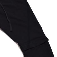 LAYERED SWEATPANTS BLACK