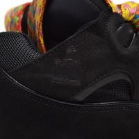 LEATHER CURB SNEAKERS