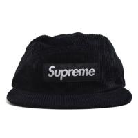 Corduroy Camp Cap Black