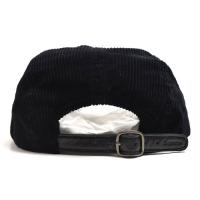 Corduroy Camp Cap Black
