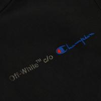 CHAMPION HOODIE BLACK BLACK