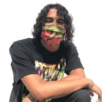 It's a Jungle Out There Face Masks - SALMON