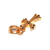 CH CROSS 22K BABY FAT with PAVE Diamonds