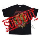 Metallica Pushead Flaming Skull