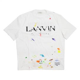 LANVIN X GALLERY DEPT. LOGOS PRINTED T-SHIRT