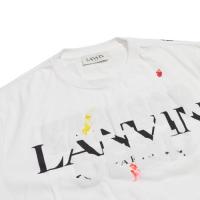 LANVIN X GALLERY DEPT. LOGOS PRINTED T-SHIRT