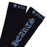 OLD ENGLISH SOCKS - BLACK/BLUE