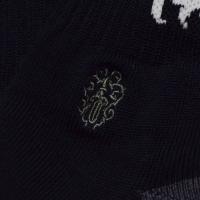 OLD ENGLISH SOCKS - BLACK/WHITE