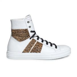 SUNSET SNEAKER WHITE/LEOPARD