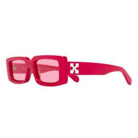 ACETATE SUNGLASSES RED NO COLOR