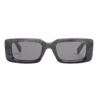 ACETATE SUNGLASSES DARK GREY NO COLOR