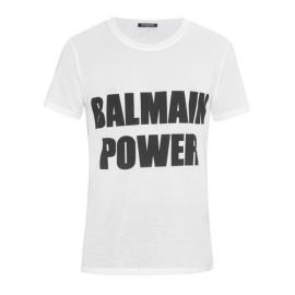 BALMAIN POWER - PRINT T-SHIRT