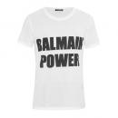 BALMAIN POWER - PRINT T-SHIRT