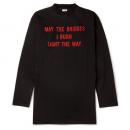 Oversized Printed Long T-Shirt