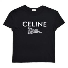 CREW NECK CLASSIC T-SHIRT IN CELINE PRINTED JERSEY