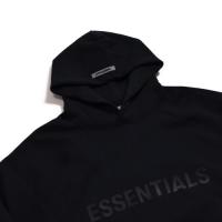 Essentials Black Hoodie