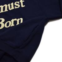 BORN AGAIN HOODED NAVY