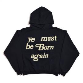 BORN AGAIN HOODED BLACK