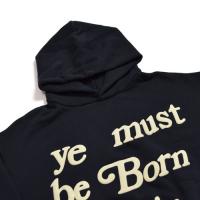 BORN AGAIN HOODED BLACK