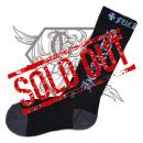 OLD ENGLISH SOCKS - BLACK/BLUE