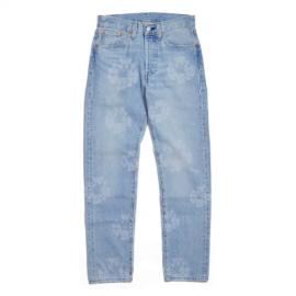 Vintage Indigo Mono Wreath Jean